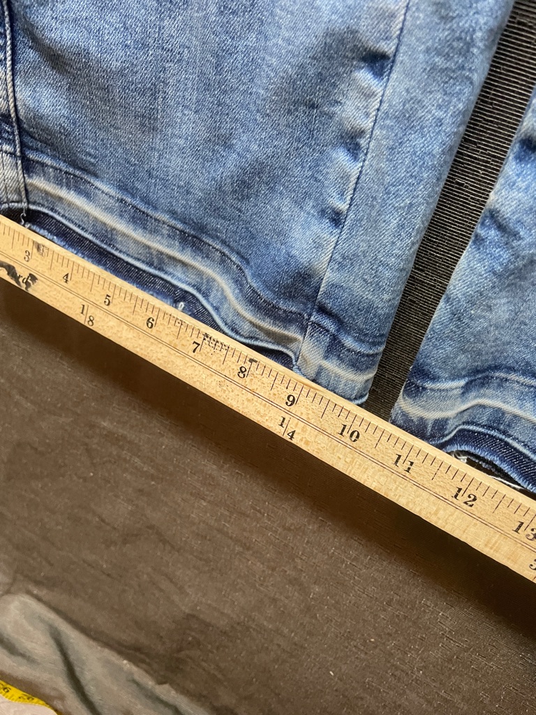 Ottolinger Blue Tie-Detail Wide Leg Women's Jeans — image 7 of 8